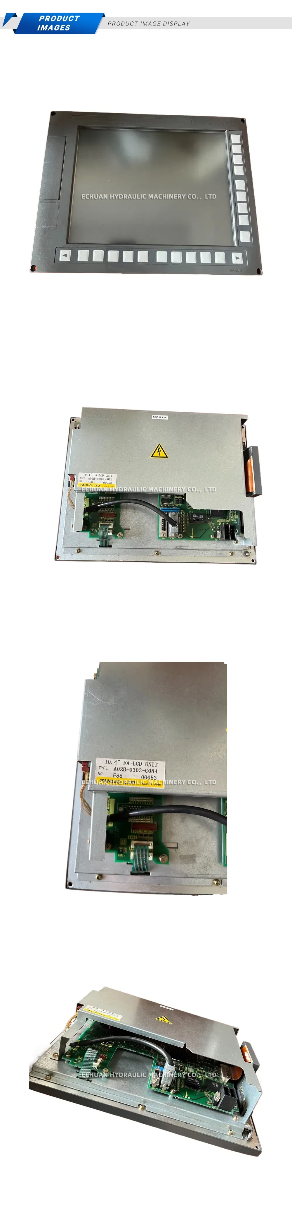 FANUC A02B-0303-C084 10.4 inch FA-LCD Unit Description