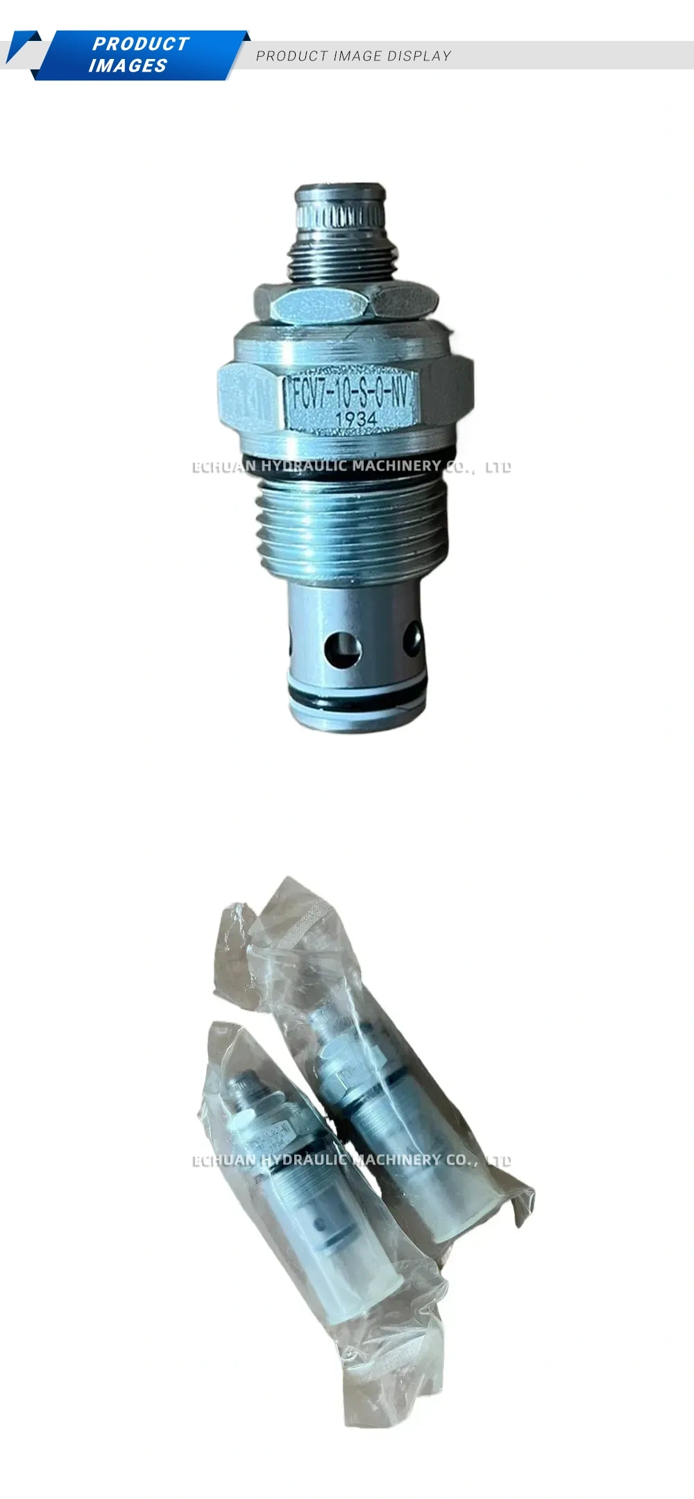 FCV7-10-S-0-NV Hydraulic Flow Control Valve Description