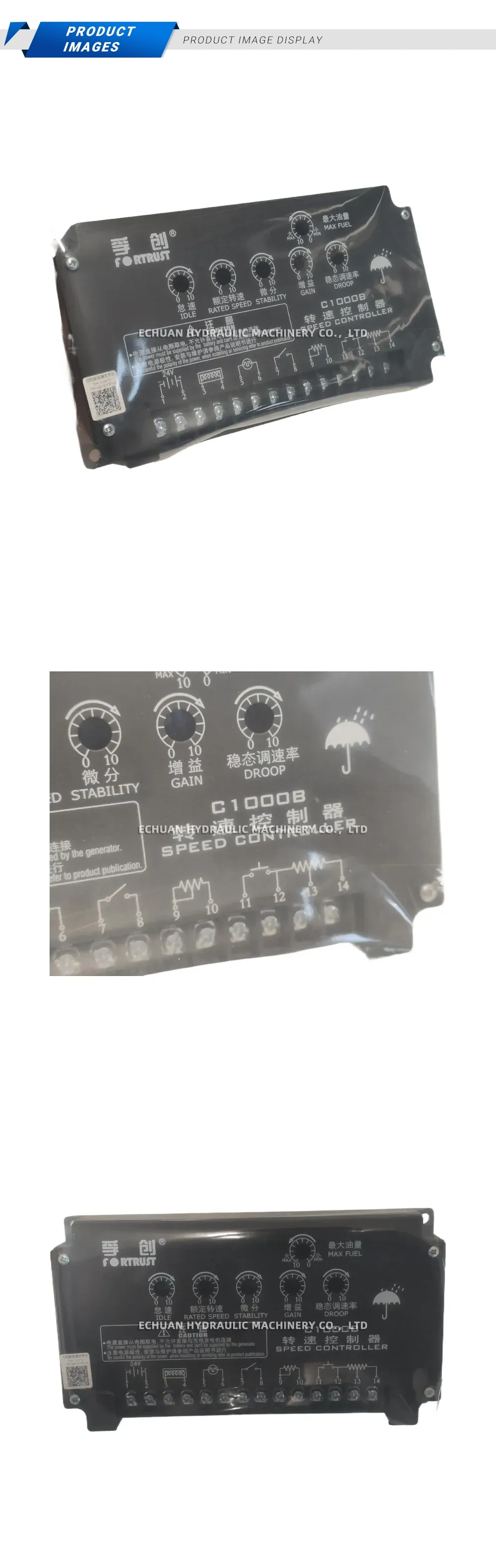 FORTRUST C1000B Speed Controller Description