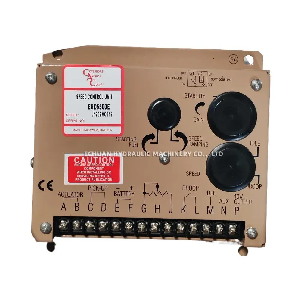 Governors America Corp. ESD5500E Speed Control Unit
