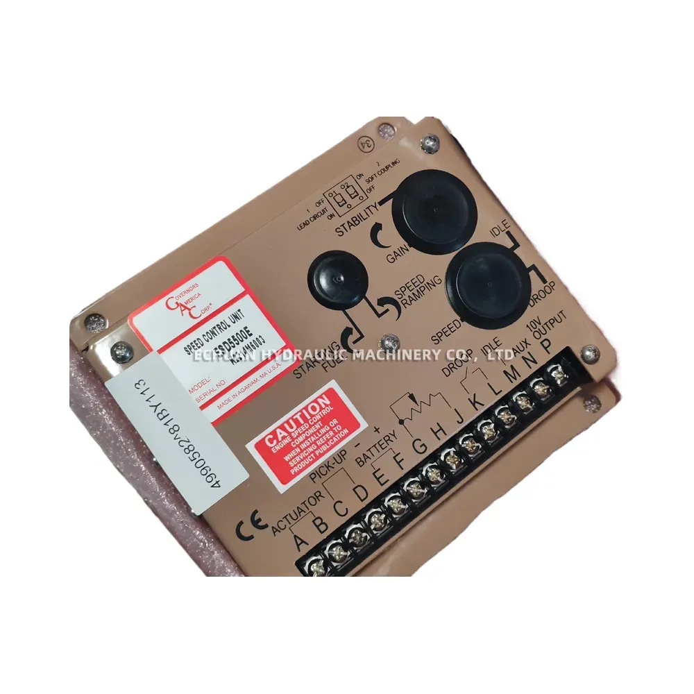 Governors America Corp. ESD5500E Speed Control Unit