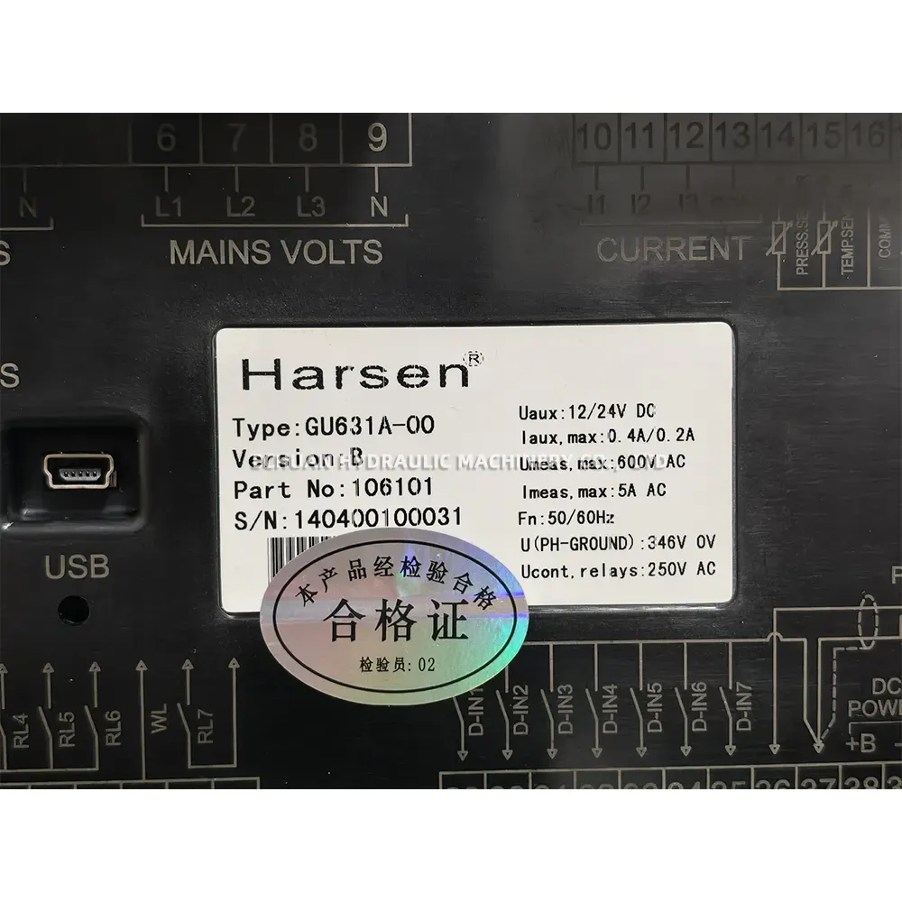 Harsen GU631A-00 Generator Controller