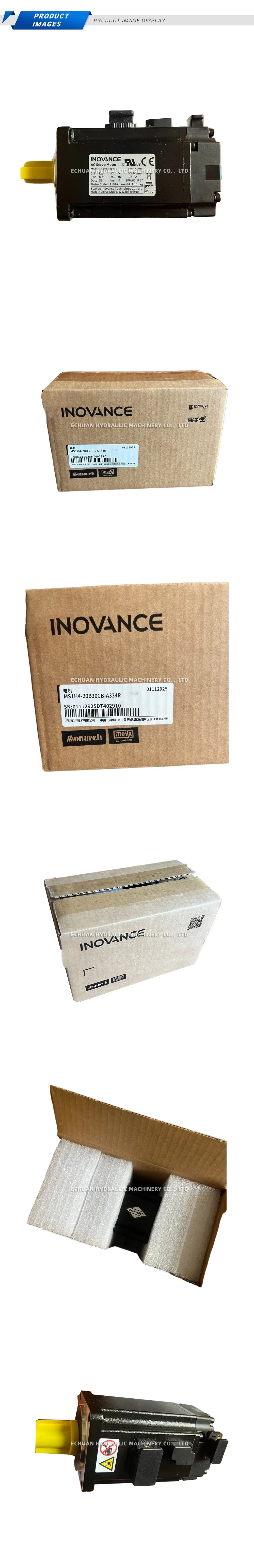 Inovance MS1H4-20B30CB-A334R AC Servo Motor Description