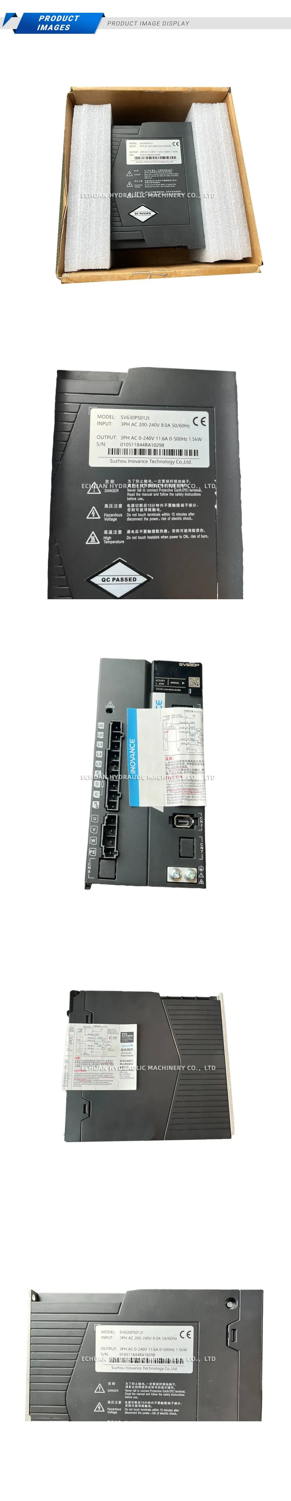 Inovance SV630PS012I Servo Drive Description