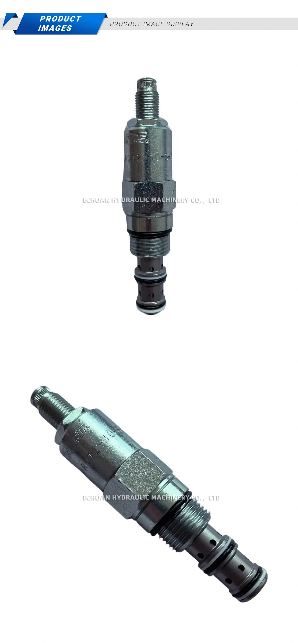 KERS RV12-10-S Hydraulic Cartridge Relief Valve Description