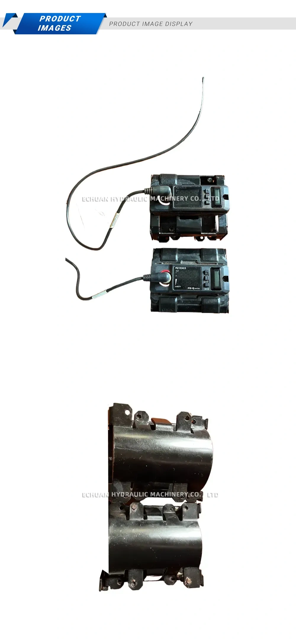 KEYENCE FD-Q50C Clamp-on Flow Switch Description