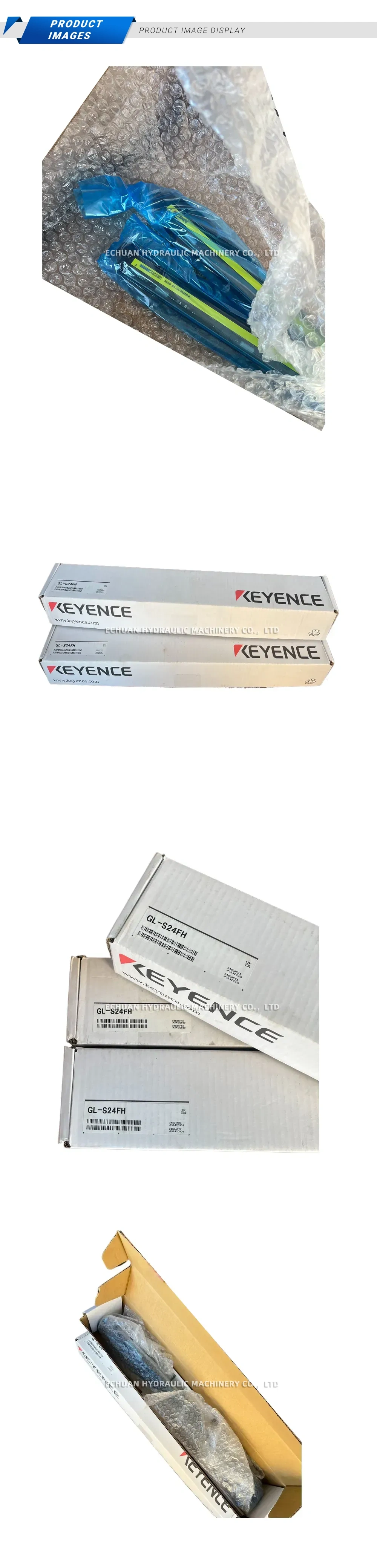KEYENCE GL-S24FH Safety Light Curtain Description