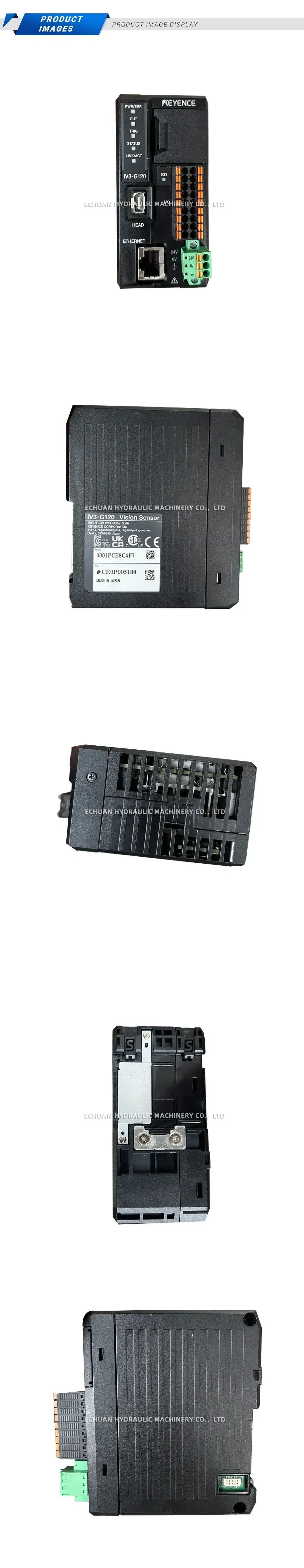 KEYENCE IV3-G120 Vision Sensor Description