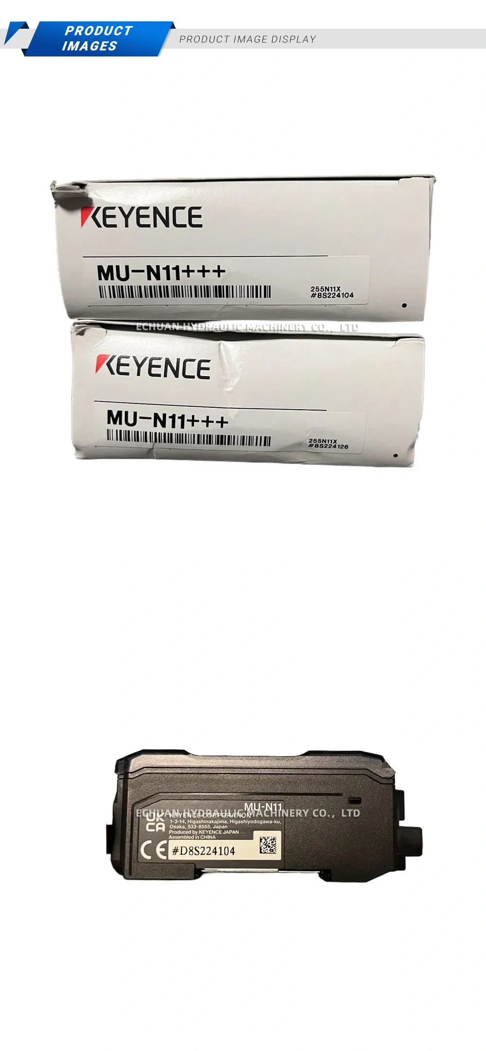 KEYENCE MU-N11 Measurement Unit Description