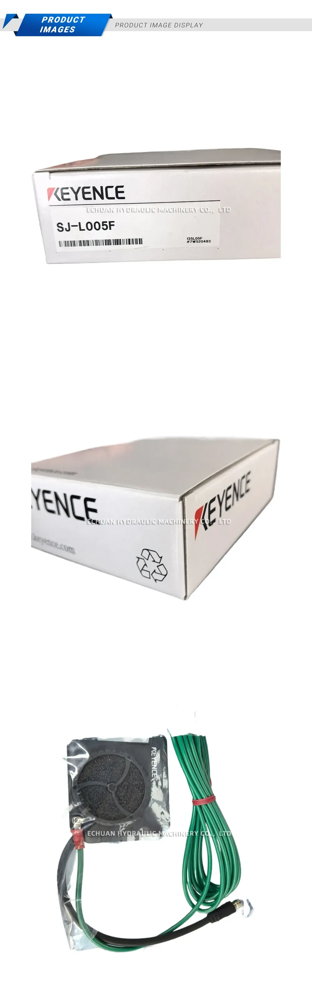 KEYENCE SJ-L005F Static Eliminating Blower Description