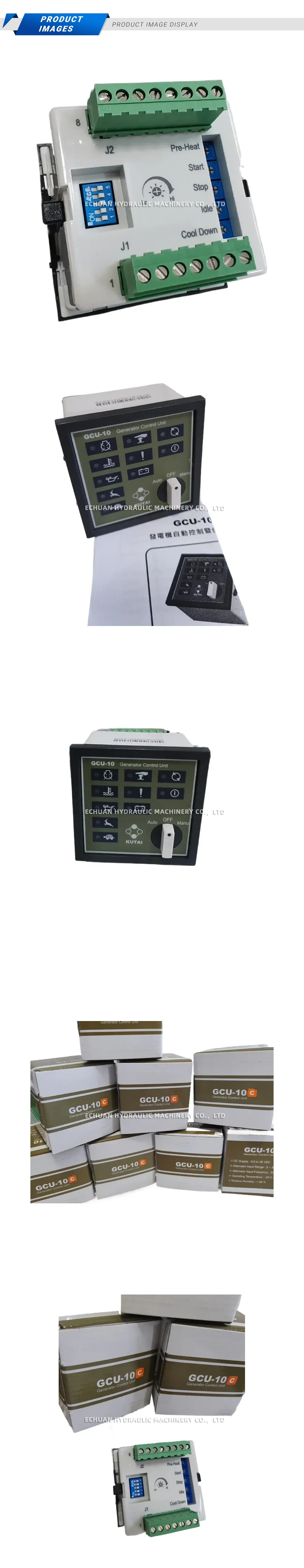 KUTAI GCU-10 Generator Control Unit Description