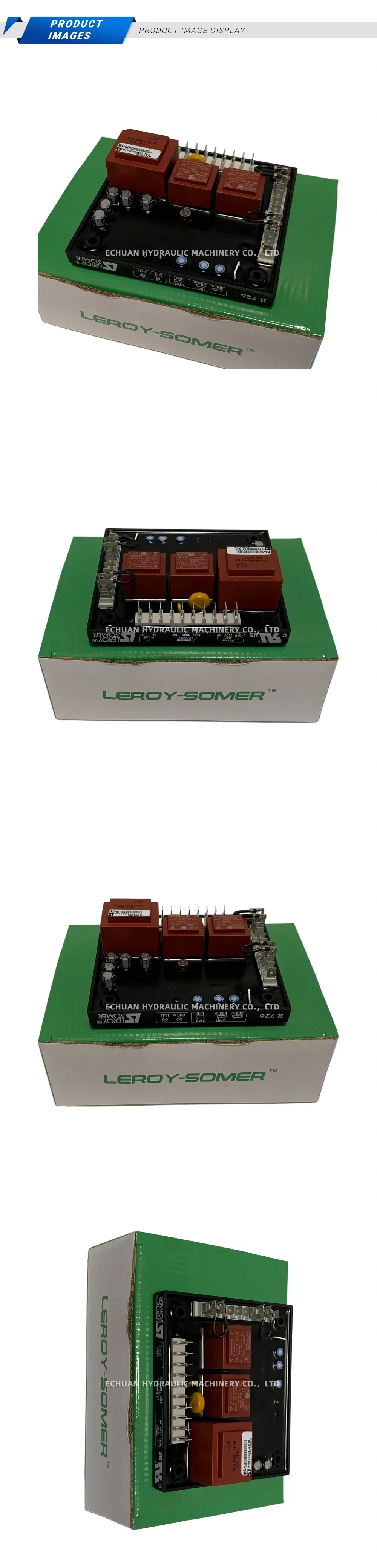 Leroy-Somer R 726 Automatic Voltage Regulator (AVR) Description