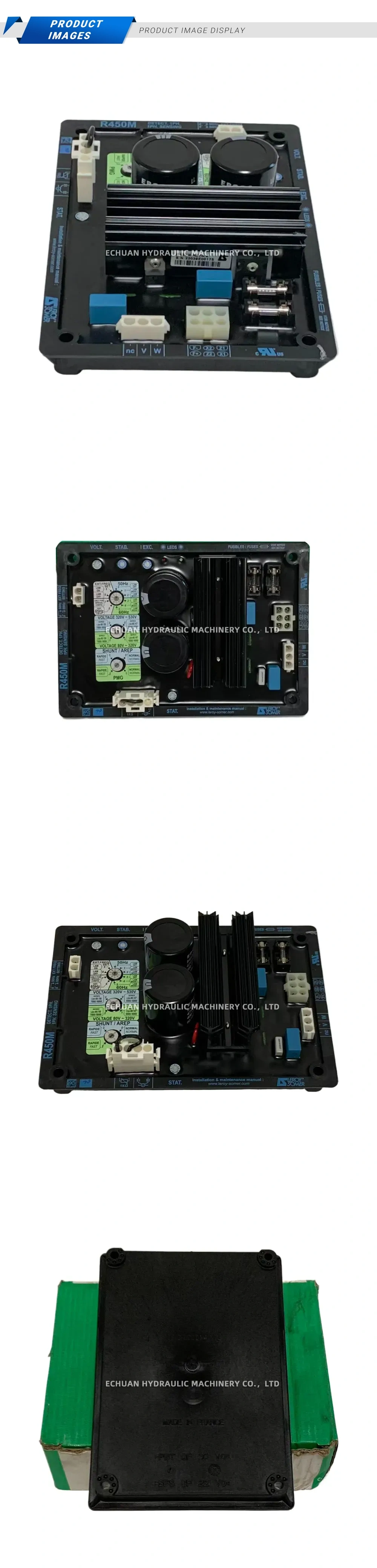 Leroy-Somer R450M Automatic Voltage Regulator Description