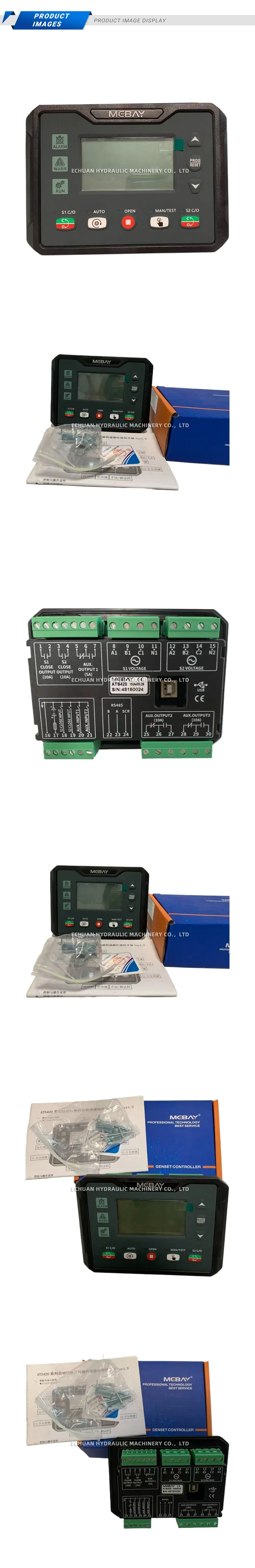MCBAY ATS420 Automatic Transfer Switch Controller Description