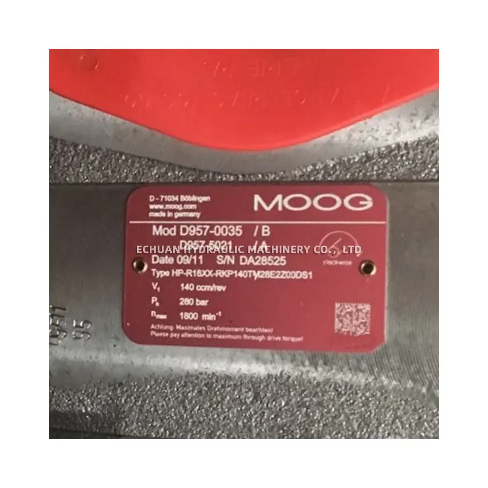 MOOG D957-0035 / B Radial Piston Pump
