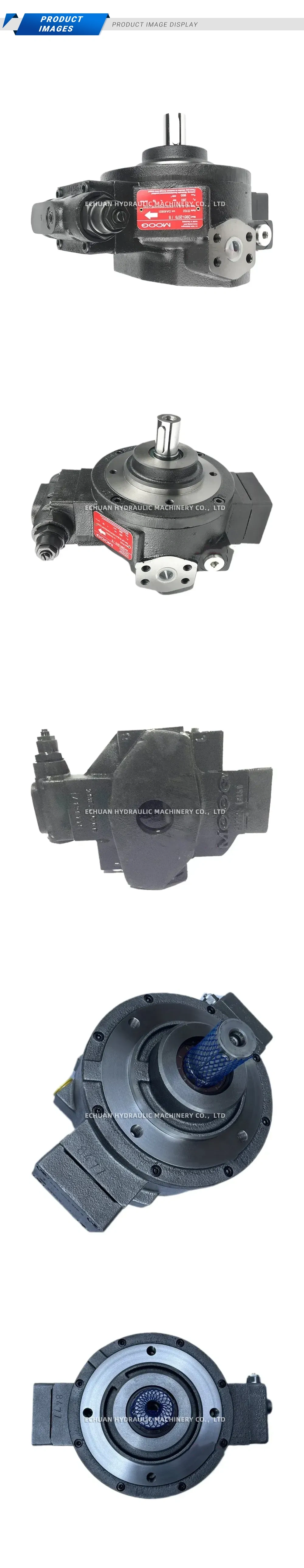 MOOG HP-R18A1-RKP018SM28F2Z00 Hydraulic Radial Piston Pump Description