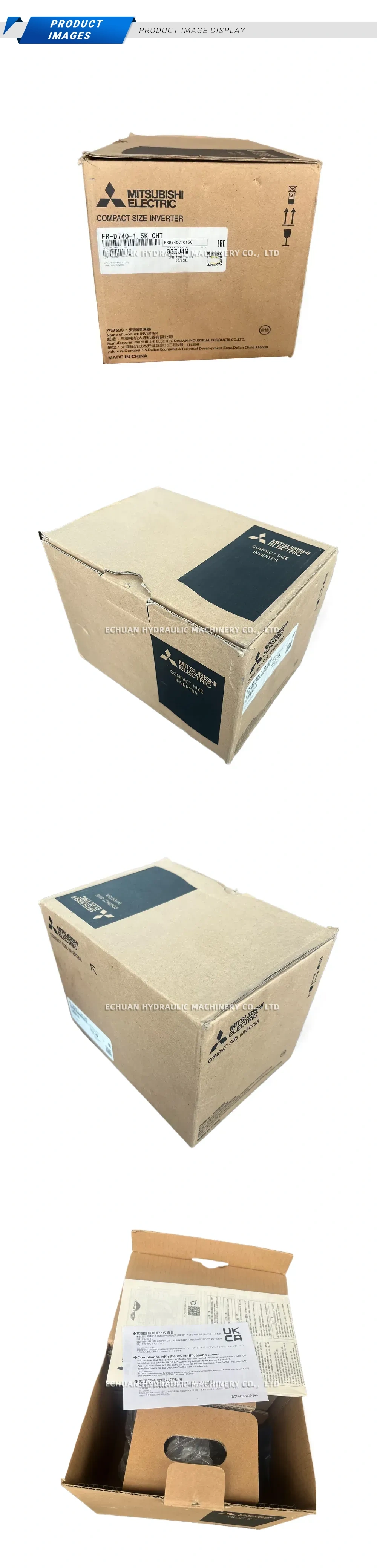 Mitsubishi Electric FR-D740-1.5K-CHT Compact Size Inverter Description