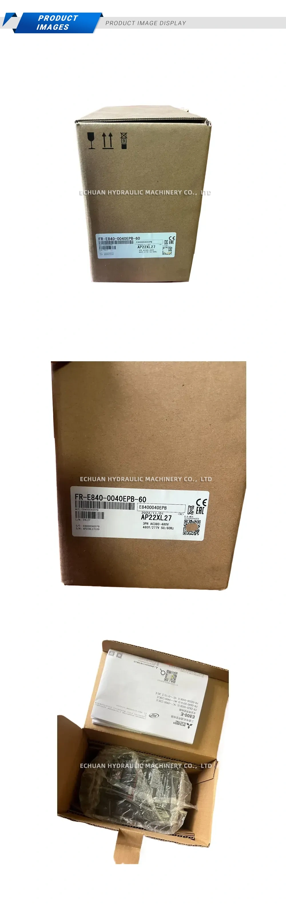 Mitsubishi Electric FR-E840-0040EPB-60 Compact Size Inverter Description
