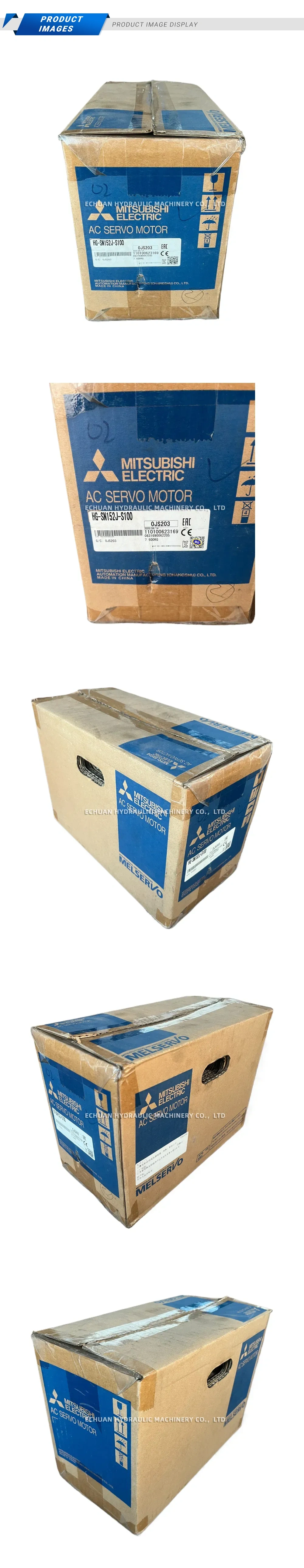 Mitsubishi Electric HG-SN152J-S100 AC Servo Motor Description