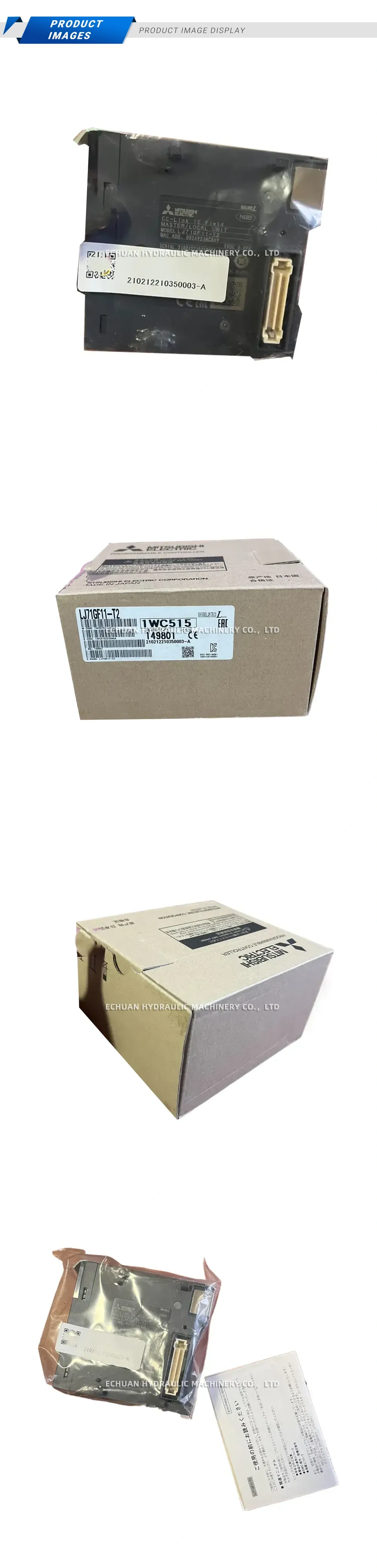 Mitsubishi Electric LJ71GF11-T2 CC-Link IE Field Network Master/Local Unit Description