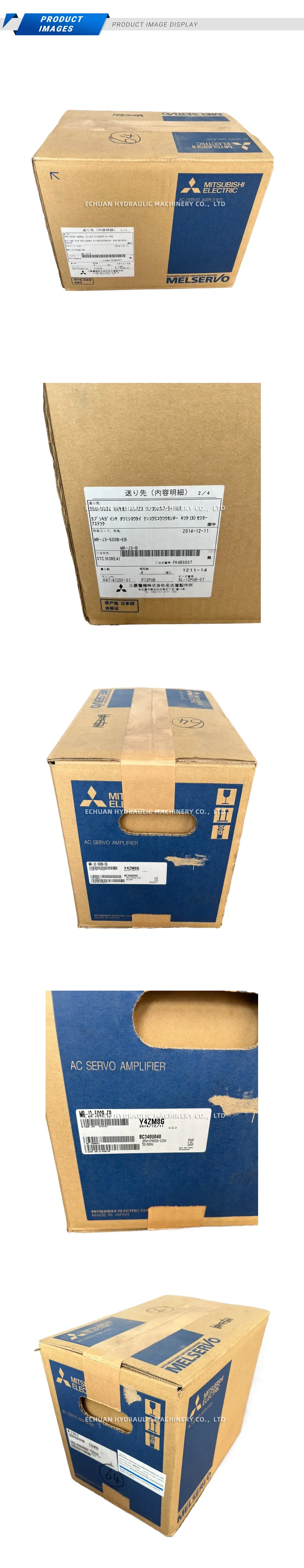 Mitsubishi Electric MR-J3-500B-EB AC Servo Amplifier Description