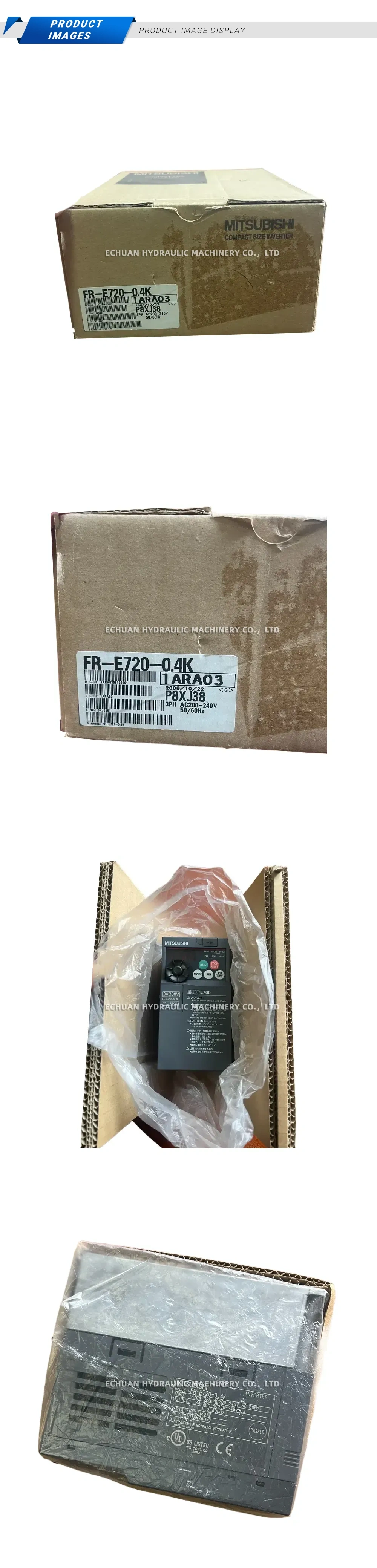 Mitsubishi FR-E720-0.4K Compact Size Inverter Description
