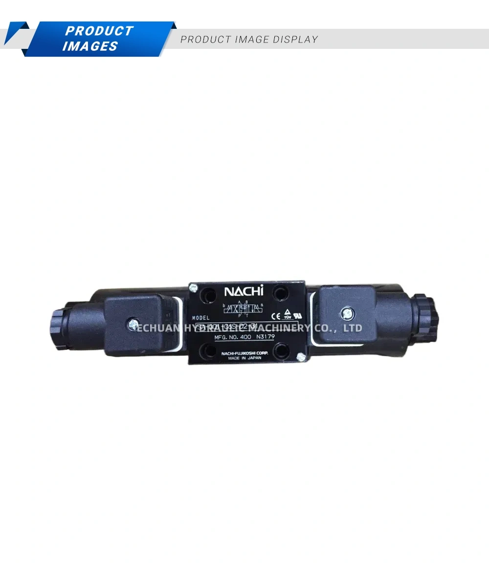 NACHI SA-G01-C6S-D2-31 Solenoid Operated Directional Control Valve Description