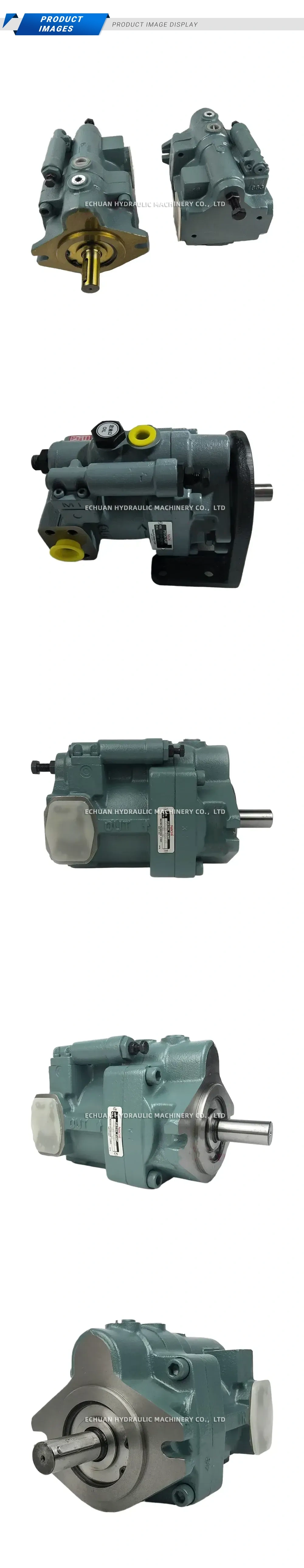 NACHI VDS-0B-1A3-10, VDC-1B-1A5-20 Hydraulic Vane Pump Description