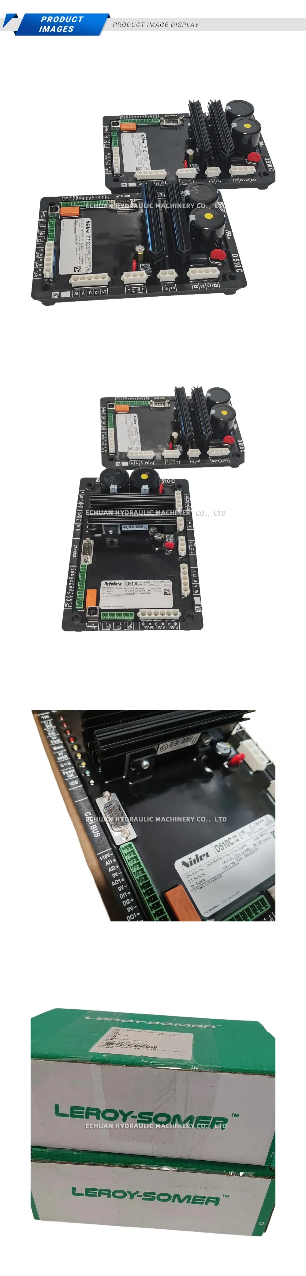 Nidec D510C Digital Voltage Regulator (AVR) Description