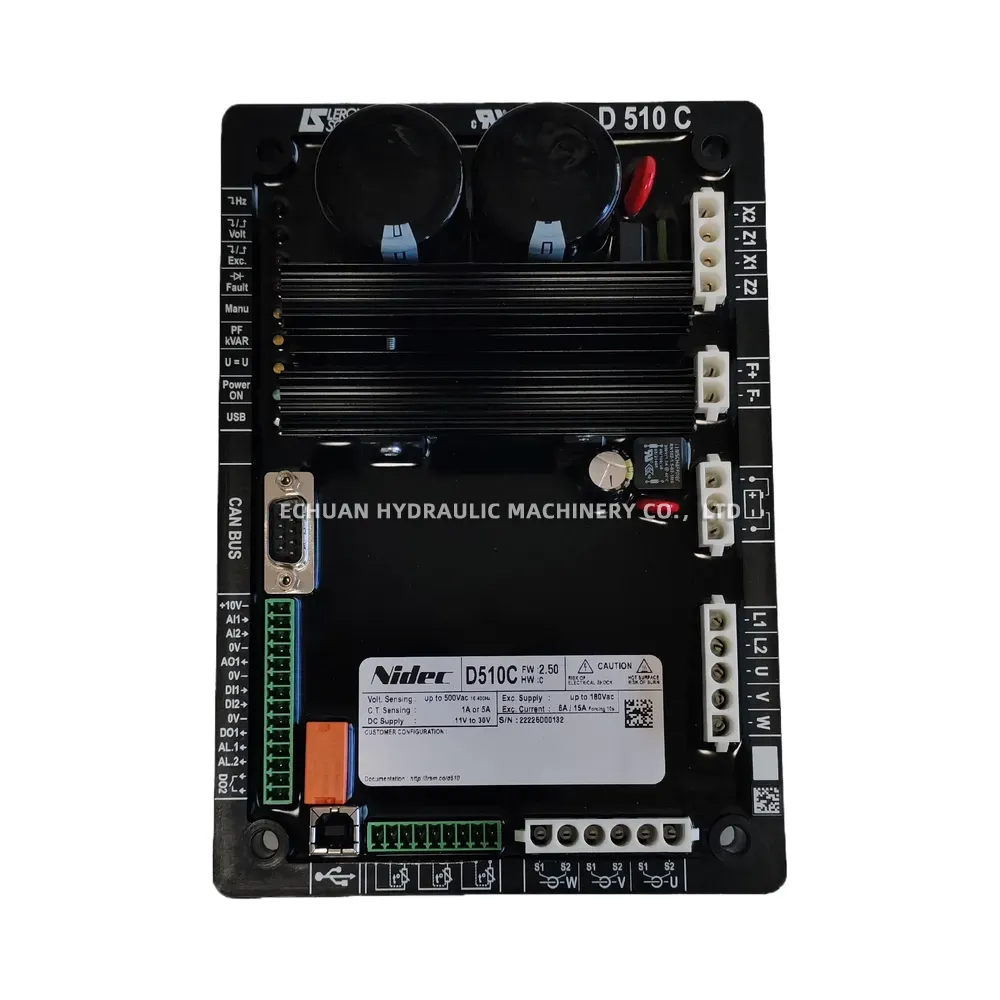 Nidec / Leroy-Somer D510C / D550 Digital Excitation Controller / AVR