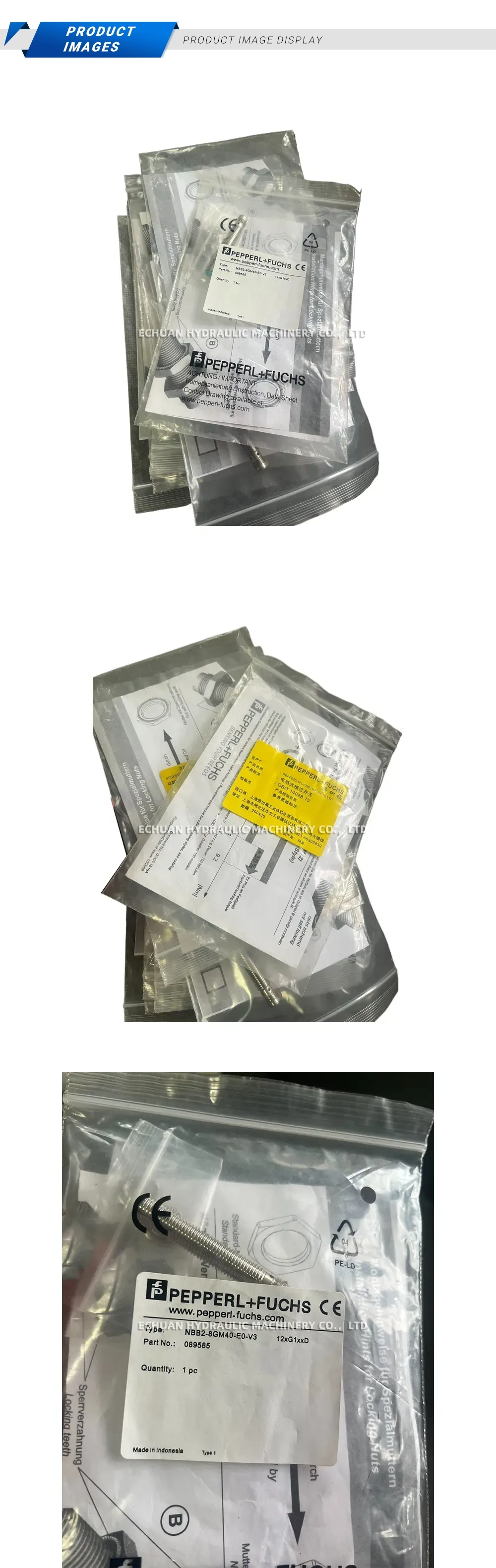 PEPPERL+FUCHS NBB2-8GM40-E0-V3 Inductive Proximity Switch Description