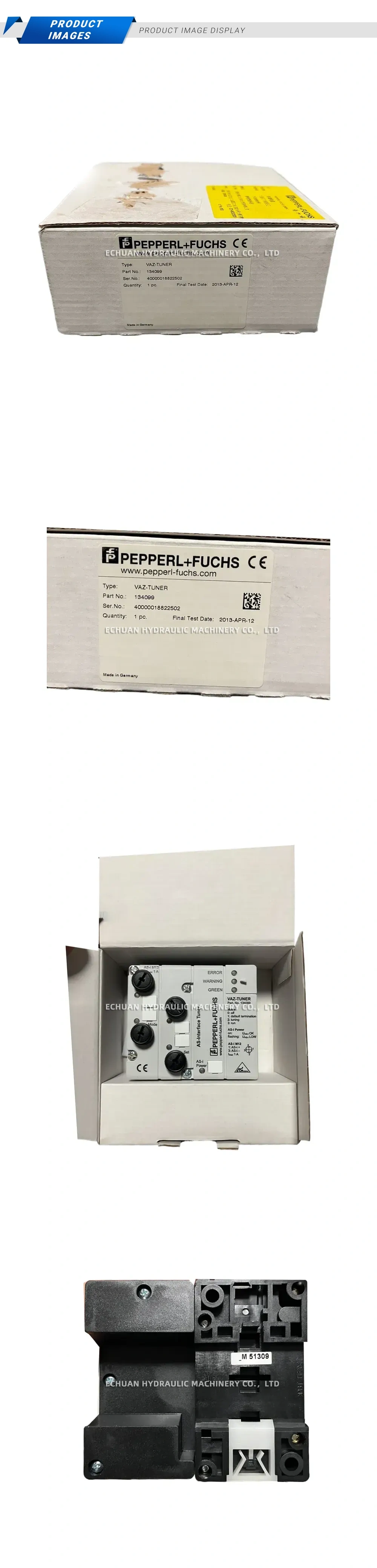 PEPPERL+FUCHS VAZ-TUNER AS-Interface Tuner Description