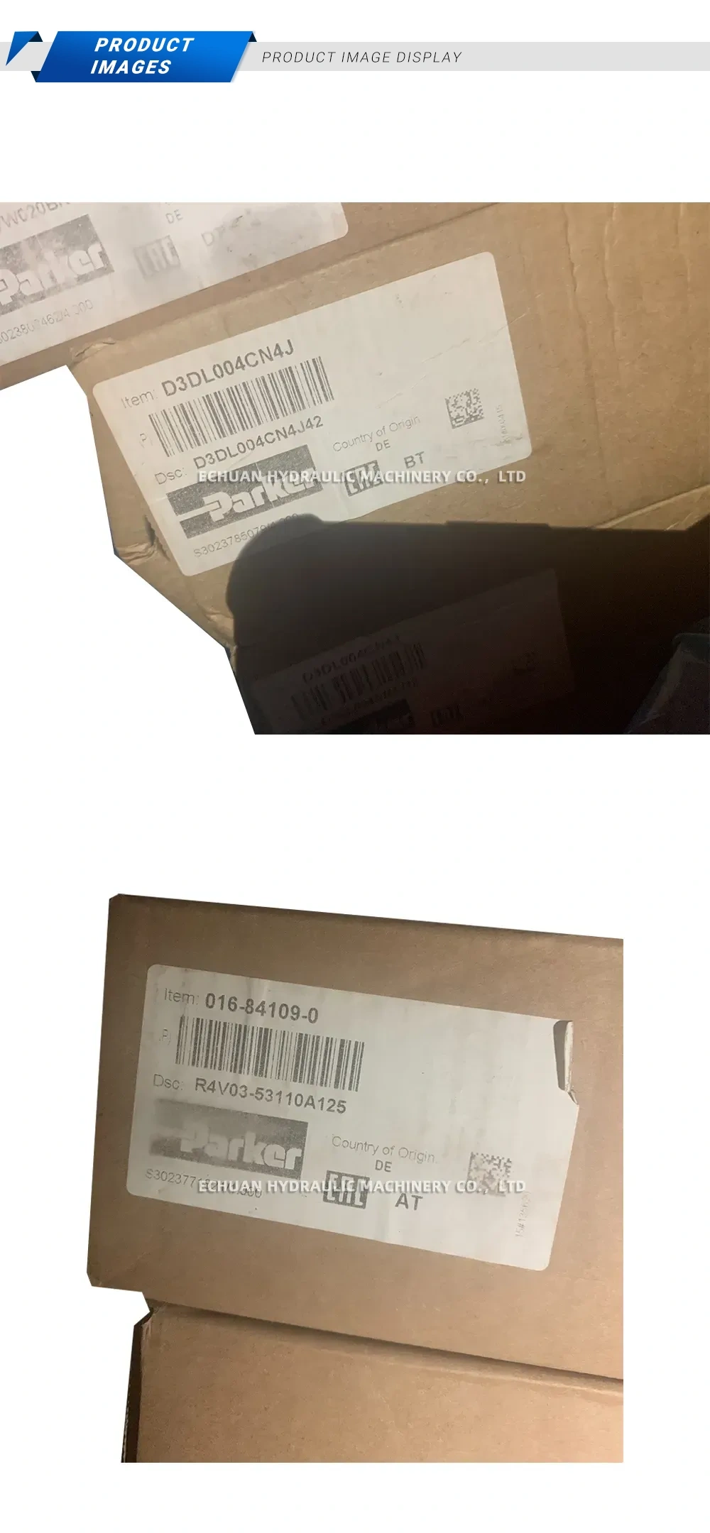 Parker D3DL004CN4J Solenoid Directional Control Valve Description