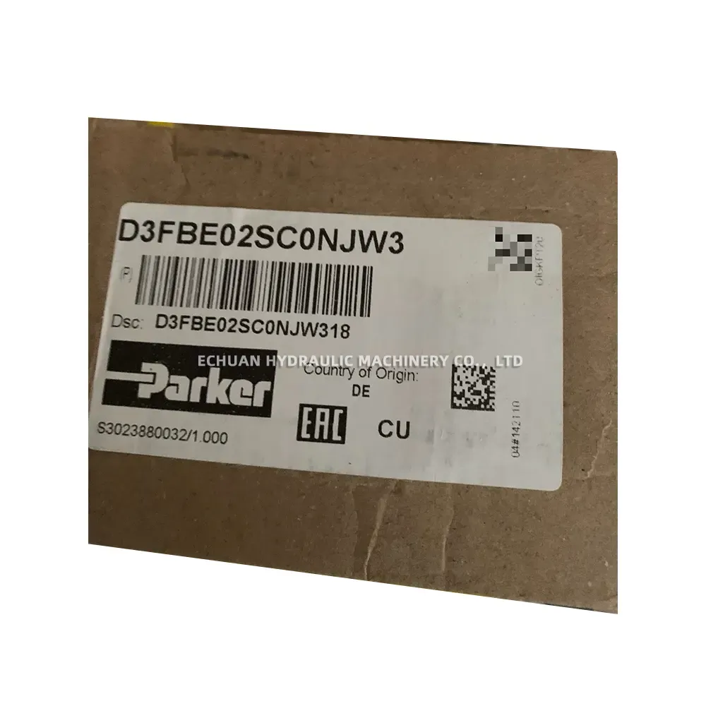 Parker D3FBE02SC0NJW3 Electro-hydraulic Directional Control Valve