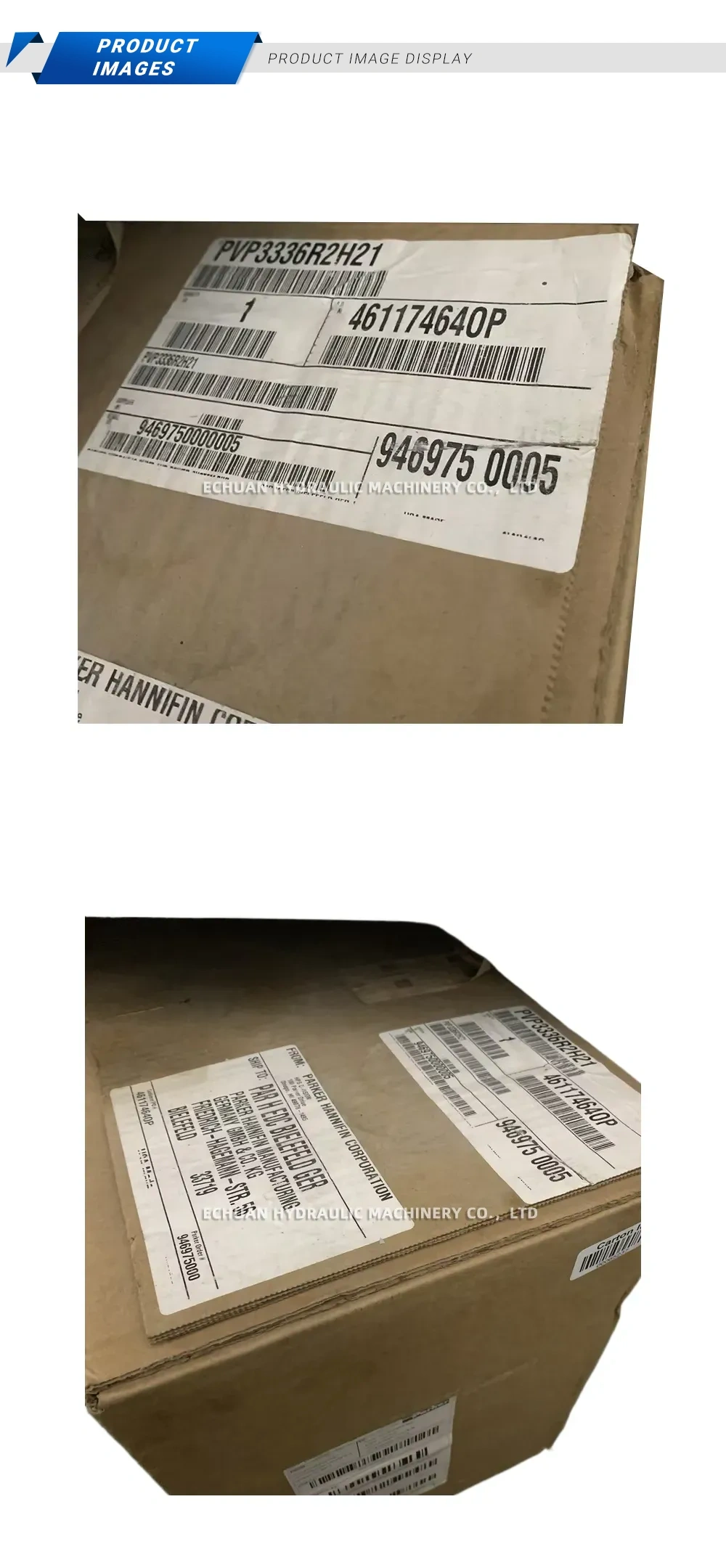 Parker Hannifin PVP3336R2H21 Hydraulic Piston Pump Description