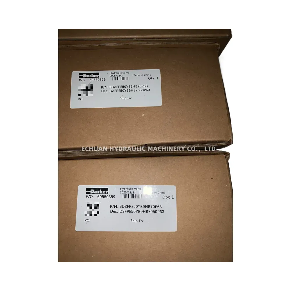 Parker SD3FPE50YB9HB70P63 Hydraulic Valve