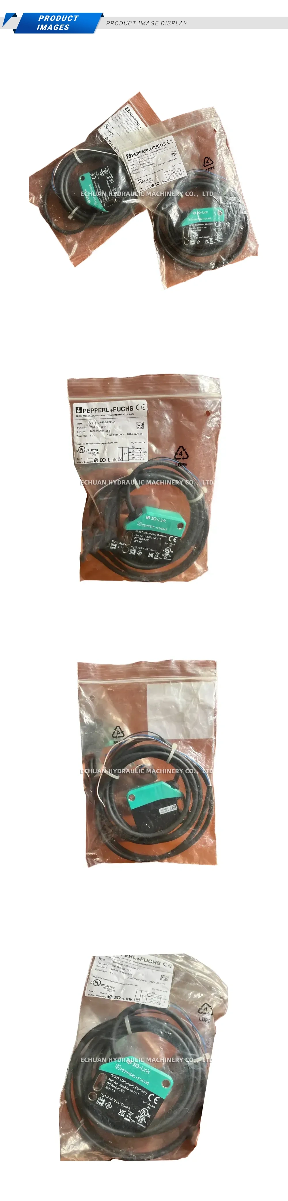 Pepperl+Fuchs OBT810-R200-2EP-IO IO-Link Sensor Description