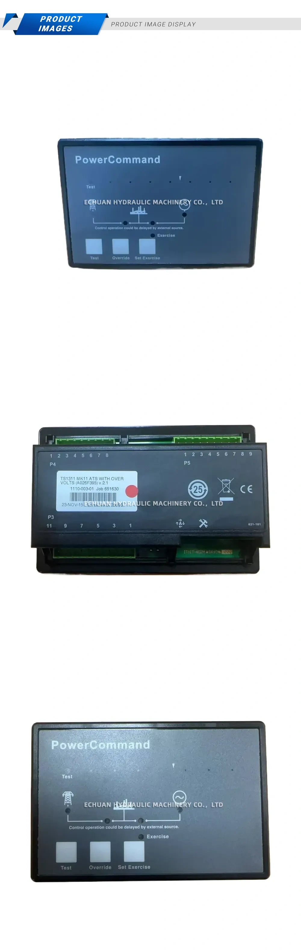 PowerCommand TS1311 MK11 Automatic Transfer Switch (ATS) Controller Description