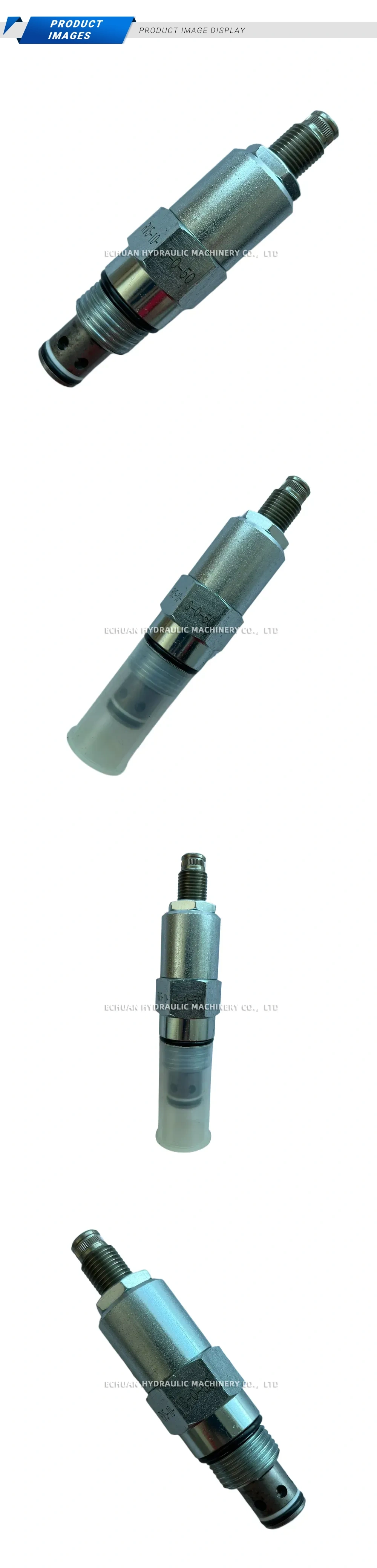 RNG-10-S-0-50 Hydraulic Flow Control Valve Description