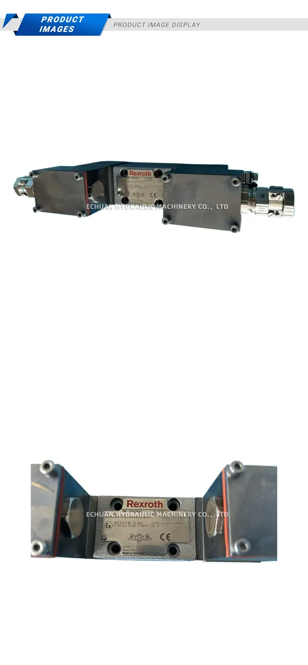 Rexroth 4WE6J62/EG24NXEZ2/B10 Hydraulic Directional Control Valve Description