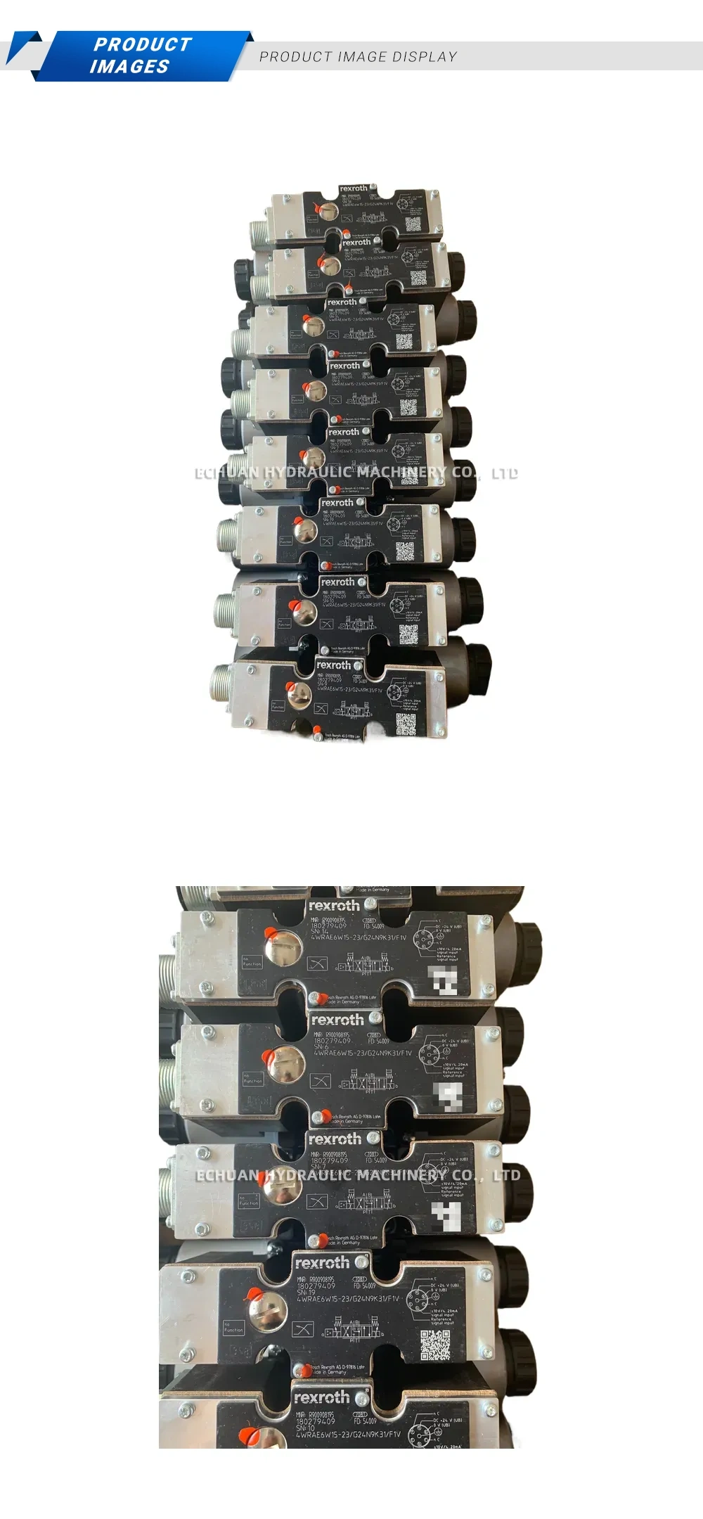 Rexroth 4WRAE6W15-23/G24N9K31/F1V Proportional Directional Valve Description
