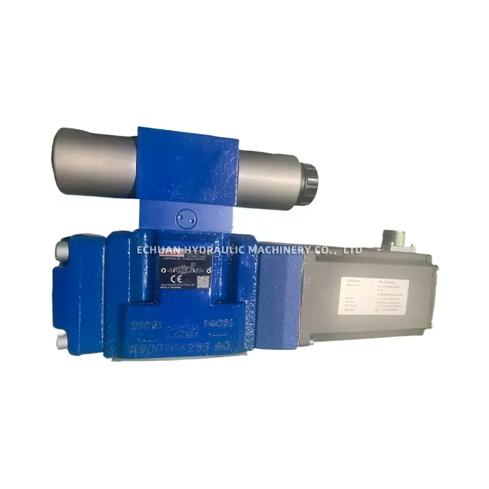 Rexroth 4WRKE10W6-50L-37/6EG24ETK31/F1D3M Hydraulic High Response Directional Servo Valve