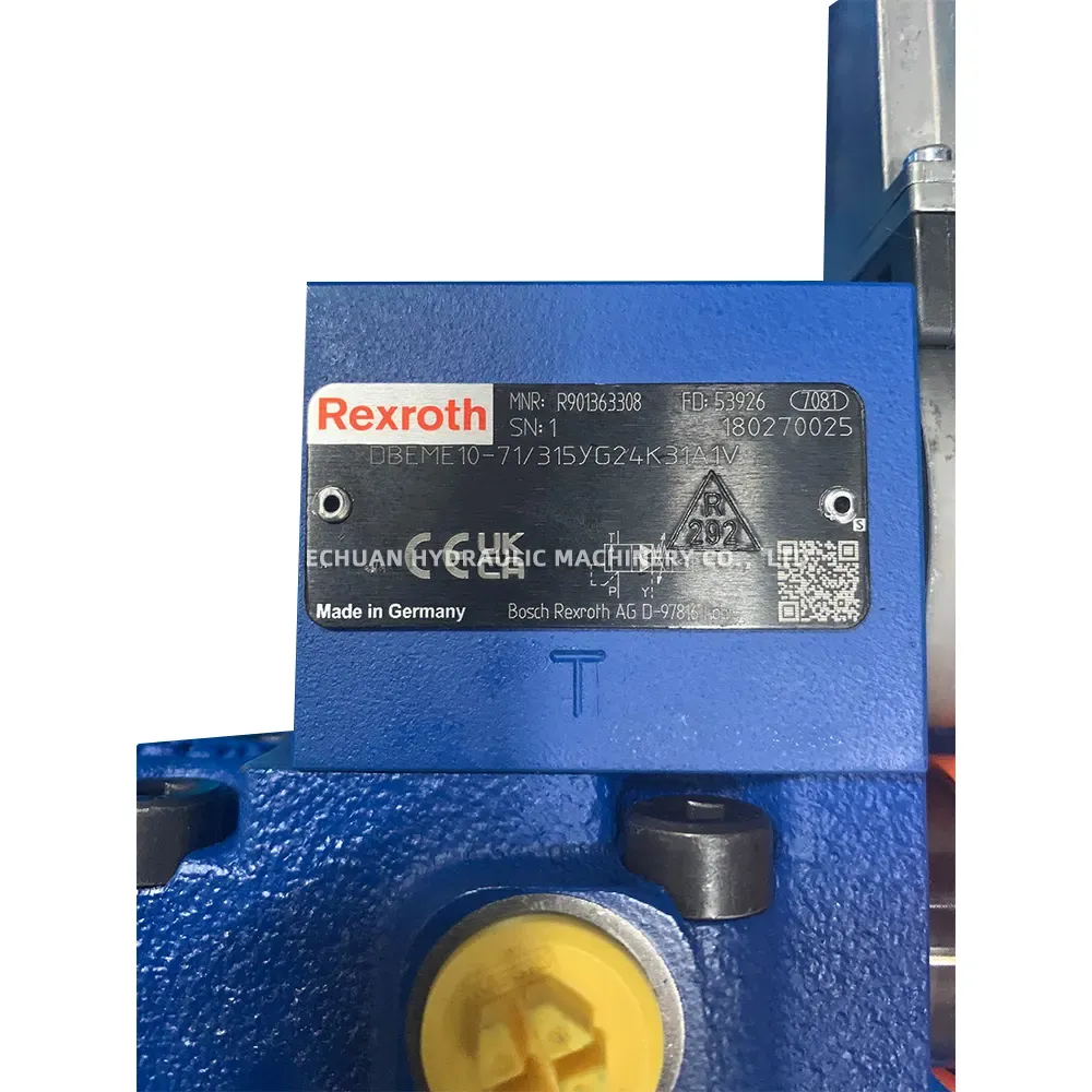 Rexroth DBEME10-71/315YG24K31A1V Proportional Pressure Relief Valve