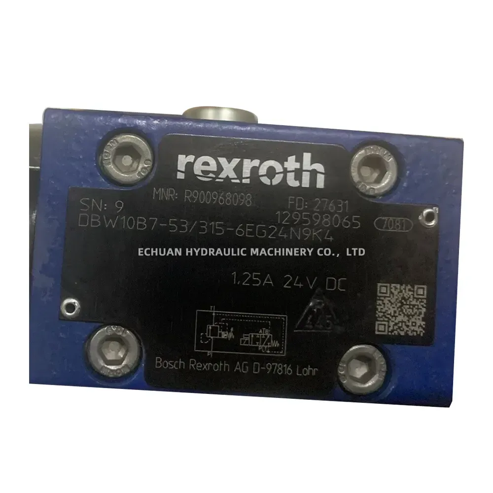 Rexroth DBW10B7-53/315-6EG24N9K4 Hydraulic Pressure Relief Valve