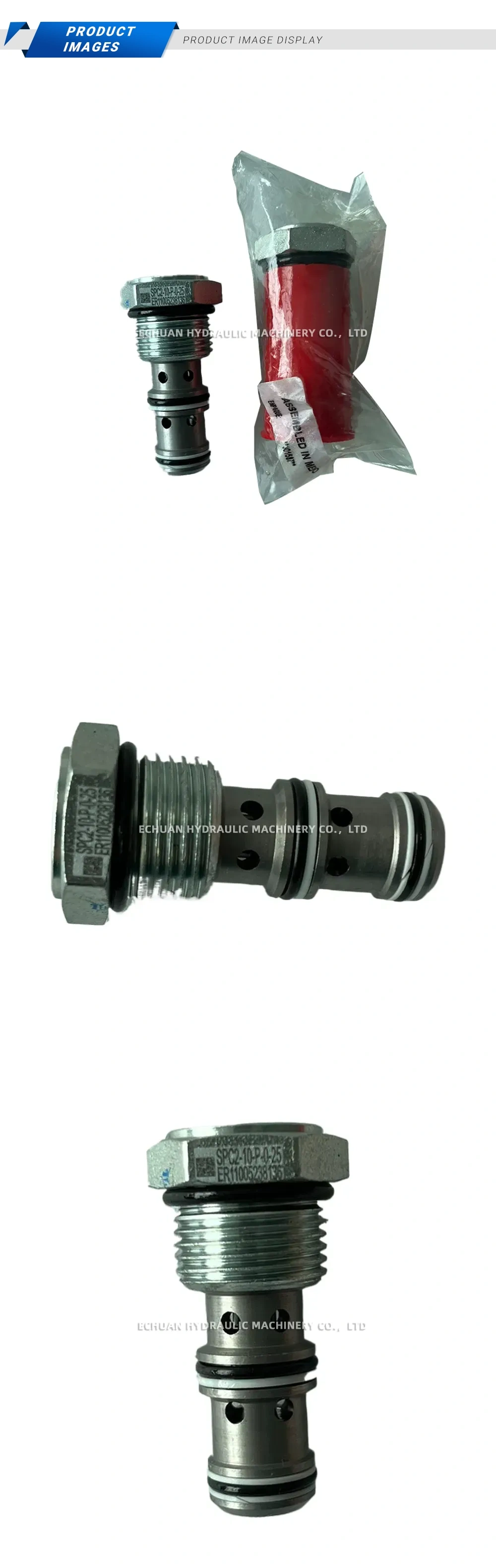 SPC2-10-P-0-25 Hydraulic Cartridge Valve Description