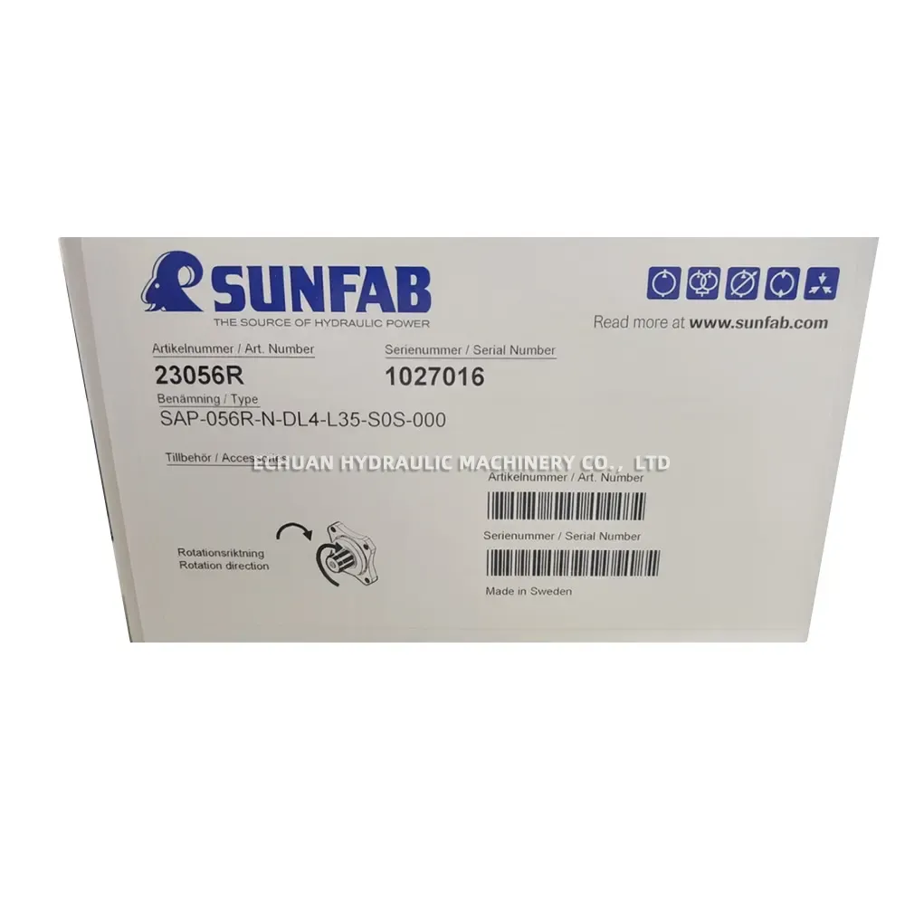 SUNFAB SAP-056R-N-DL4-L35-SOS-000 Hydraulic Pump