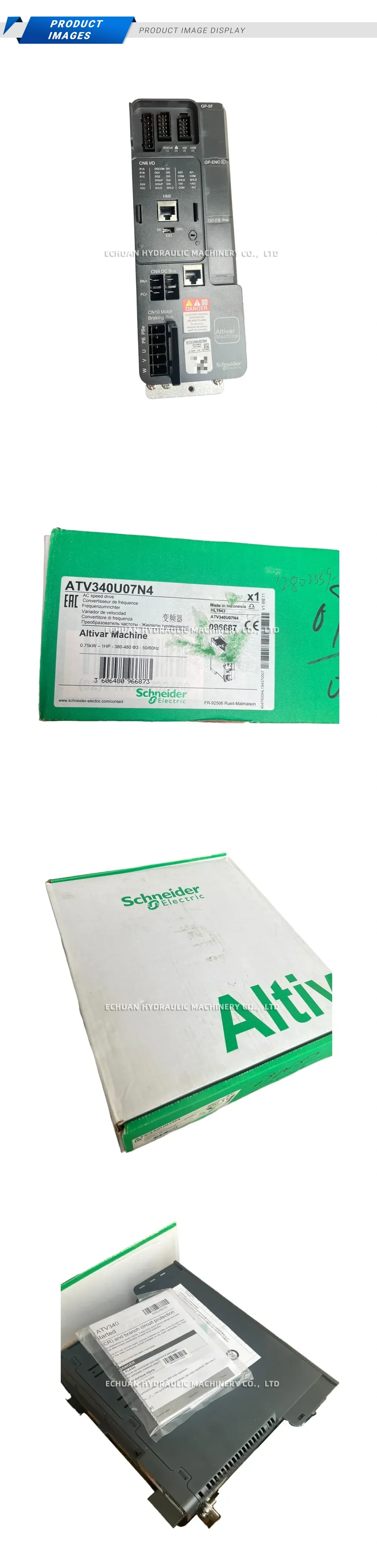 Schneider Electric ATV340U07N4 AC Speed Drive Description