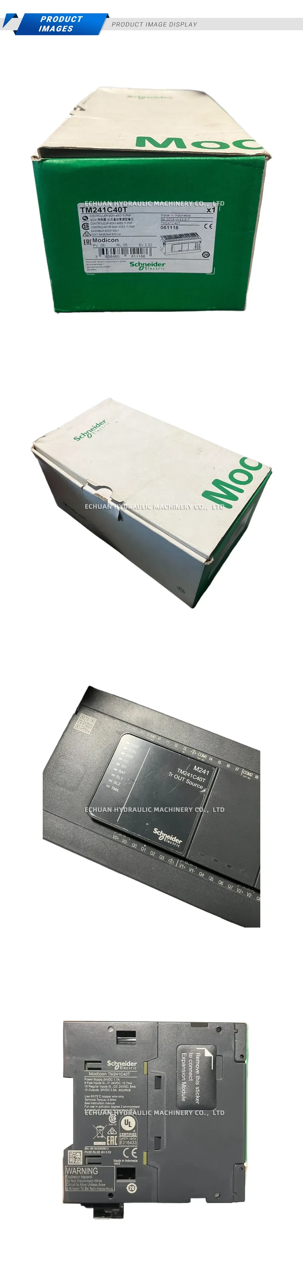 Schneider Electric TM241C40T Programmable Logic Controller (PLC) Description