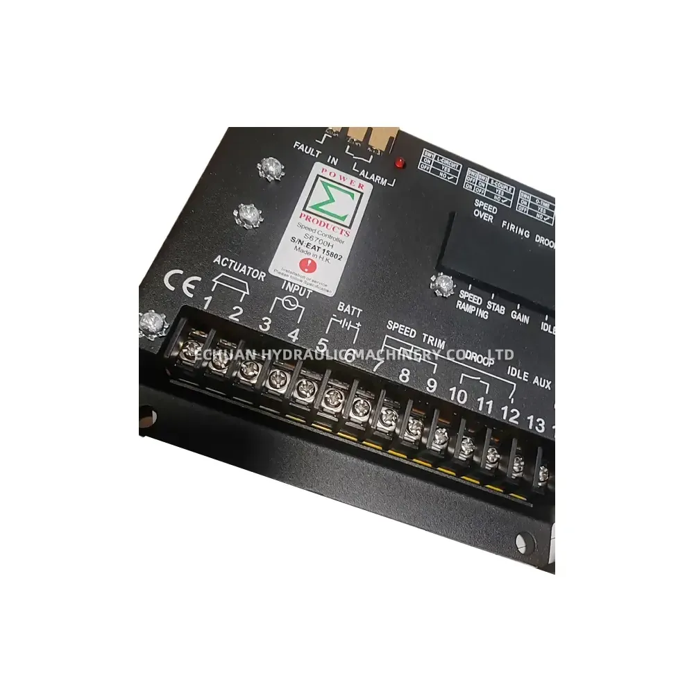 Segma S6700H Speed Controller
