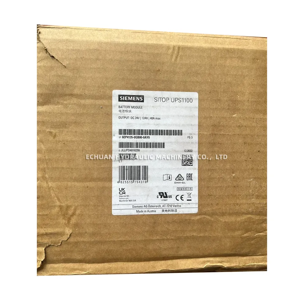 Siemens 6EP4135-0GB00-0AY0 Battery Module